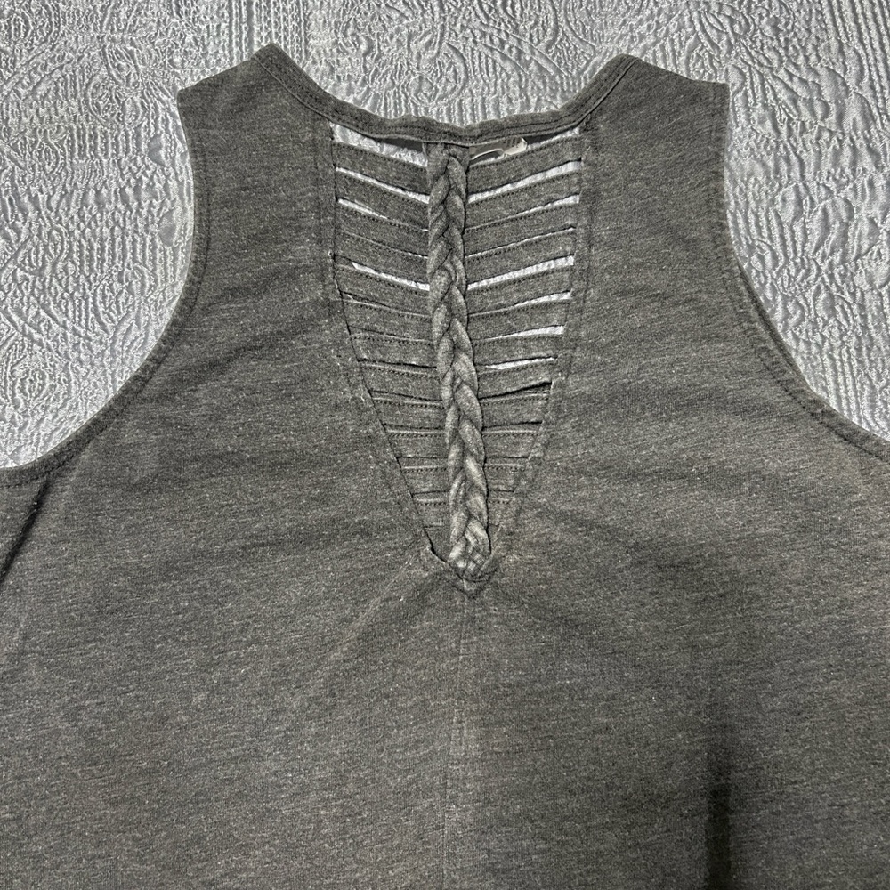 Sage Charcoal Tank Top